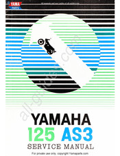 Yamaha 125 AS3 Service Manual