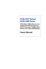 Advantech PCM-3347 Series User Manual
