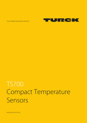 turck TS700 LI2UPN8-H1141 Series Instructions For Use Manual