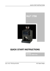 HLF 1700 Quick Start Instructions