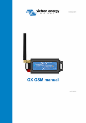 Victron energy GX GSM 850/1900 Manual