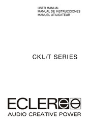 Ecler CKL Series User Manual