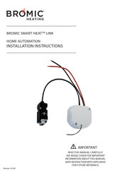 Bromic Heating SMART-HEAT LINK Installation Instructions Manual