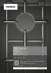 Siemens IQ700 ER9A6SB70 Series Manuals | ManualsLib