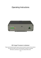 Krautli EYESYSTEM RVA 318HD Operating Instructions Manual