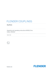 FLENDER RUPER RBS Assembly And Operating Instructions Manual