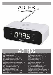 Adler AD 1192 User Manual