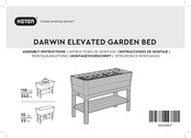 Keter DARWIN ELEVATED GARDEN BED Assembly Instructions Manual