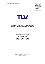 TLV VA2 Instruction Manual