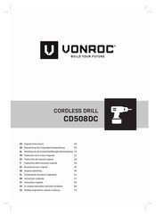 VONROC CD508DC Original Instructions Manual