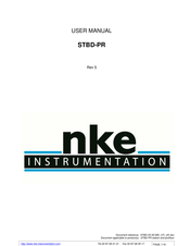 NKE STBD-PR User Manual