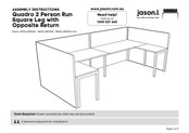 Jason.L Quadro 2 Person Run Assembly Instructions Manual