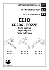 elio EO206 4 Fitting Instructions Manual