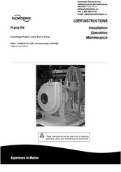 Flowserve R User Instructions