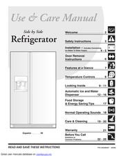 Frigidaire FRS26R2AWD Use & Care Manual