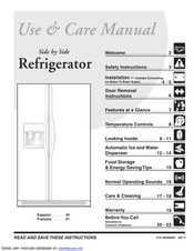 Frigidaire FRS23R4AB0 Use & Care Manual