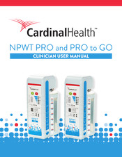 Cardinal Health NPWT PRO to GO User Manual