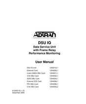 ADTRAN DSU IQ User Manual