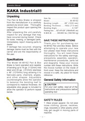 KAKA Industrial 173123 Operation Manual