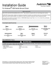 Andersen Windows & Doors Andersen 1000 Installation Manual