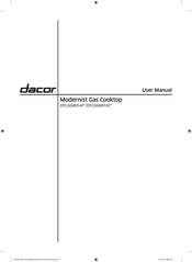 Dacor DTG36M955F User Manual