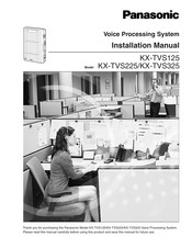 Panasonic KX-TVS325 Installation Manual
