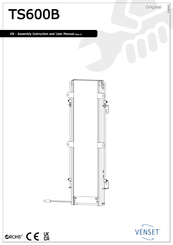 Venset TS600B Assembly Instructions And User's Manual