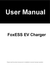 Foxess A022KS1-E1-B Manuals | ManualsLib