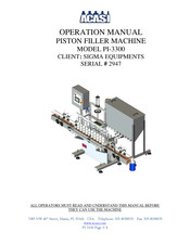 ACASIS 2947 Operation Manual