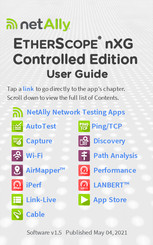 netAlly EtherScope nXG Controlled Edition User Manual