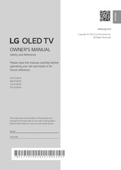 LG 55LX1QPSA.AWC Owner's Manual