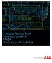 ABB PP885 Hardware And Installation Manual