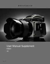 Hasselblad H3DII-22 User's Manual Supplement
