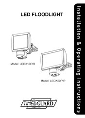 Timeguard LEDX20PIR Installation & Operating Instructions Manual