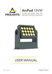 ProLights ArcPod 15VW User Manual