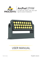 ProLights ArcPod 27VW User Manual