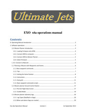 Ultimate jets EXO x6a Operation Manual