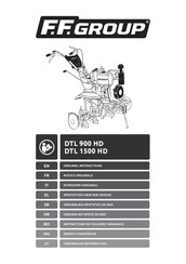 F.F. Group DTL 1500 HD Original Instructions Manual