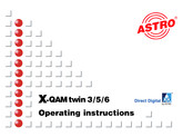 ASTRO Direct Digital X-QAM twin 6 Operating Instructions Manual