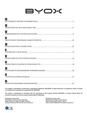 byox EUPHORIA Instructions For Use Manual