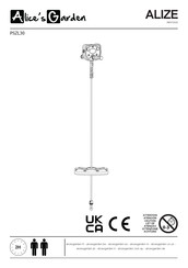 Alice's Garden ALIZE PSZL30GRE Installation Instructions Manual