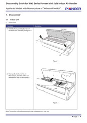 Pioneer WYS012AMFI20RL-10 Disassembly Manual