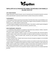 FERRITALIA 81797 Quick Start Manual