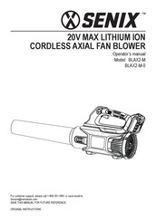 Senix BLAX2-M Operator's Manual