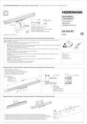 Heidenhain LS 3 3 Series Mounting Instructions