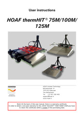 HOAF thermHIT 75M User Instructions
