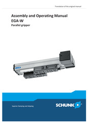 SCHUNK EGA-W 40-050-R-N-B Assembly And Operating Manual