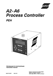ESAB PEH A2 Instruction Manual