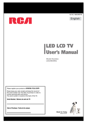 RCA LED29B30RQ User Manual
