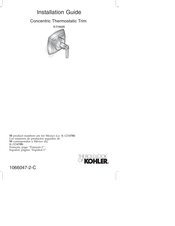 Kohler K-T16229 Installation Manual